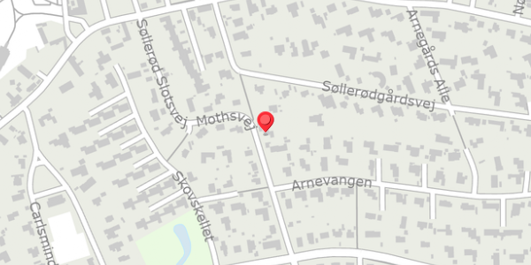 Trafikstøjkort på Mothsvej 21, 2840 Holte