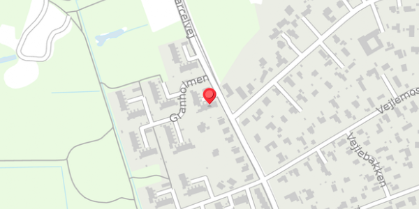 Trafikstøjkort på Parcelvej 42A, . , 2840 Holte
