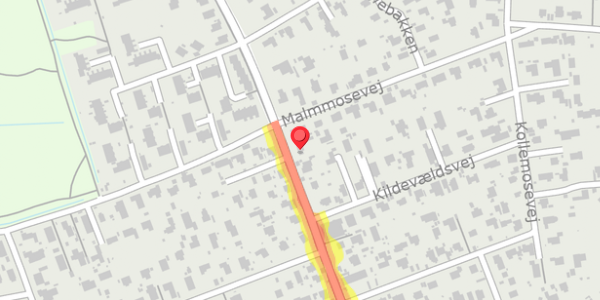 Trafikstøjkort på Parcelvej 51, . , 2840 Holte