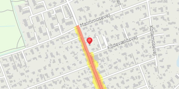 Trafikstøjkort på Parcelvej 55, . , 2840 Holte