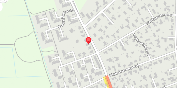 Trafikstøjkort på Parcelvej 56, . , 2840 Holte