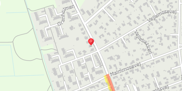 Trafikstøjkort på Parcelvej 58A, . , 2840 Holte
