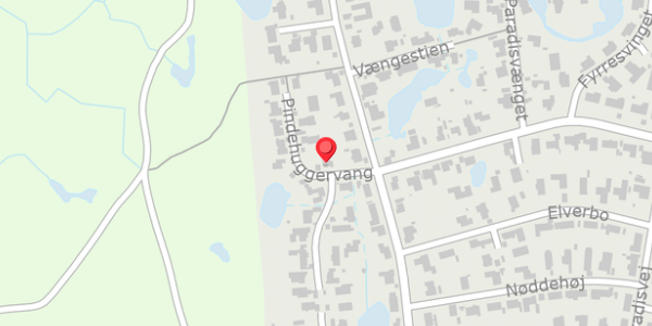 Trafikstøjkort på Pindehuggervang 4, . , 2840 Holte