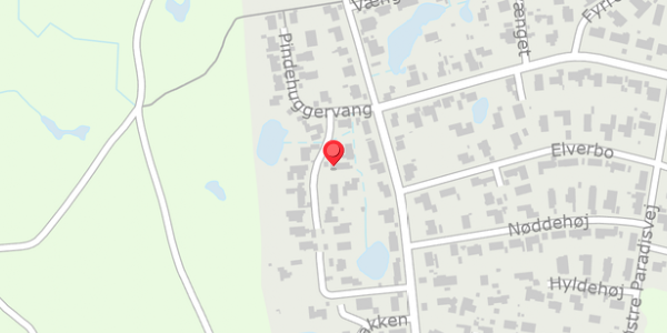 Trafikstøjkort på Pindehuggervang 7, . , 2840 Holte