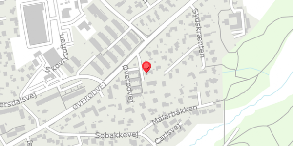 Trafikstøjkort på Trendetoften 5, 2840 Holte