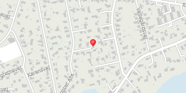 Trafikstøjkort på Under Lindene 5, 2840 Holte
