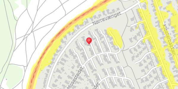 Trafikstøjkort på Mosestedet 39, 3500 Værløse