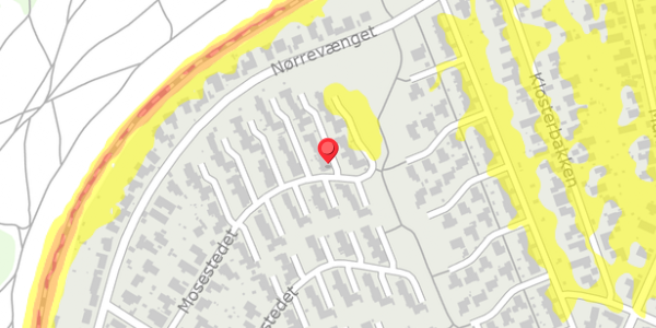 Trafikstøjkort på Mosestedet 57, 3500 Værløse