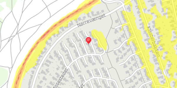 Trafikstøjkort på Mosestedet 61, 3500 Værløse