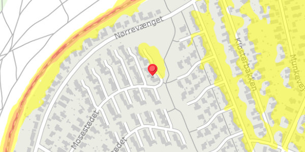 Trafikstøjkort på Mosestedet 71, 3500 Værløse