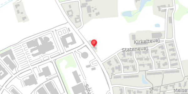 Trafikstøjkort på Frederiksborgvej 170, 3450 Allerød