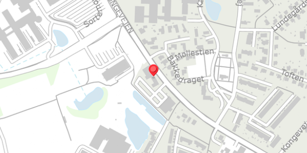 Trafikstøjkort på Kongevejen 21, . , 3450 Allerød