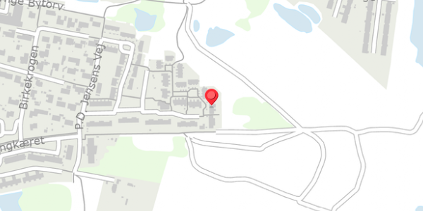 Trafikstøjkort på Ringbjerget 23, 3540 Lynge