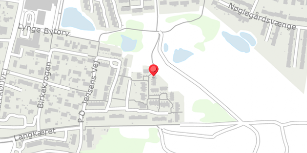 Trafikstøjkort på Ringbjerget 61, 3540 Lynge