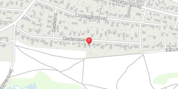 Trafikstøjkort på Gedevasevej 21, . , 3520 Farum