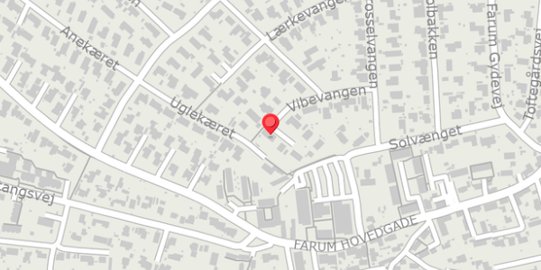 Trafikstøjkort på Vibevangen 21, 3520 Farum
