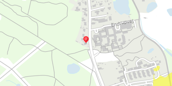 Trafikstøjkort på Endrupvej 5, . , 3480 Fredensborg