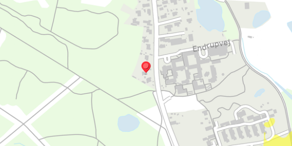 Trafikstøjkort på Endrupvej 7, . , 3480 Fredensborg