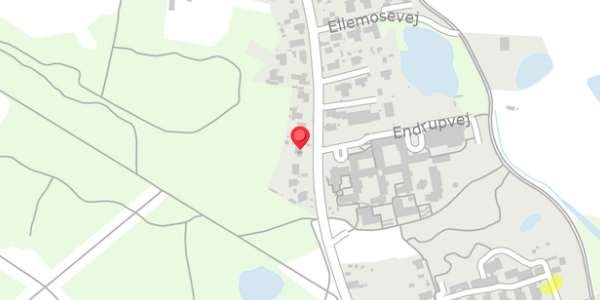 Trafikstøjkort på Endrupvej 11, . , 3480 Fredensborg