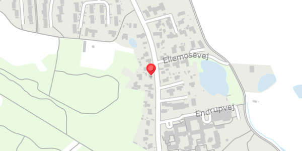 Trafikstøjkort på Endrupvej 19, . , 3480 Fredensborg