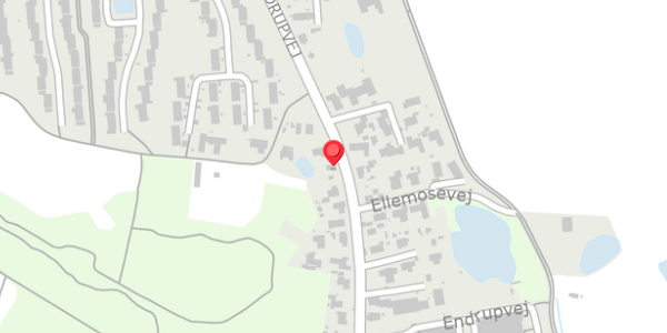 Trafikstøjkort på Endrupvej 27, . , 3480 Fredensborg