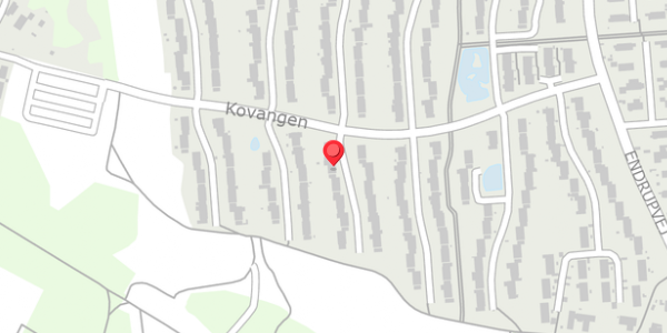 Trafikstøjkort på Kovangen 421, 3480 Fredensborg