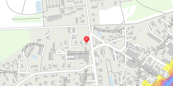 Trafikstøjkort på Slotsgade 2A, . , 3480 Fredensborg