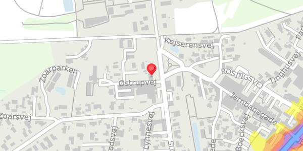 Trafikstøjkort på Slotsgade 4, . , 3480 Fredensborg