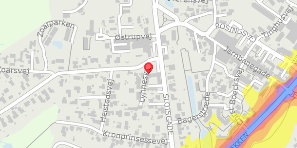 Trafikstøjkort på Slotsgade 8H, . , 3480 Fredensborg