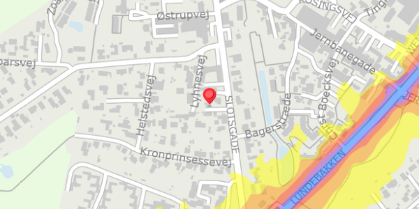 Trafikstøjkort på Slotsgade 10B, . , 3480 Fredensborg