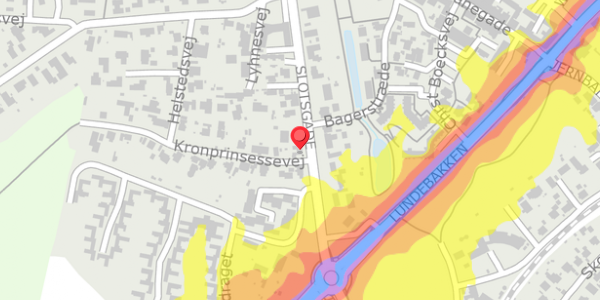 Trafikstøjkort på Slotsgade 16, . , 3480 Fredensborg