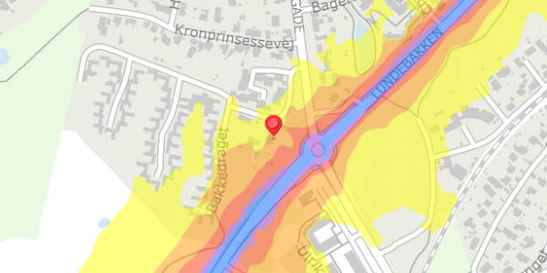 Trafikstøjkort på Slotsgade 20, . , 3480 Fredensborg