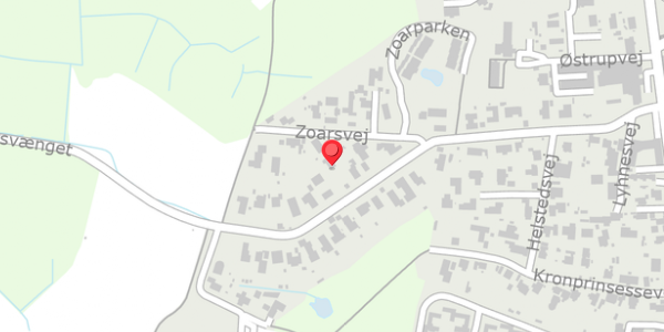 Trafikstøjkort på Slotsvænget 20, 3480 Fredensborg