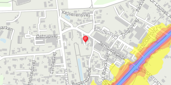 Trafikstøjkort på Smøgen 3, . , 3480 Fredensborg