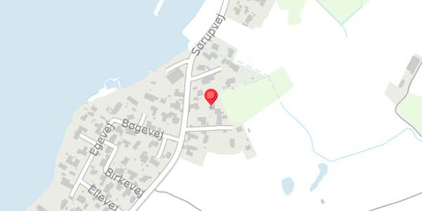 Trafikstøjkort på Sørupvej 21, 3480 Fredensborg