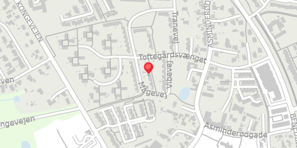 Trafikstøjkort på Uglestien 6, 3480 Fredensborg