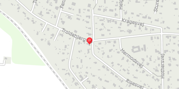 Trafikstøjkort på Risesvej 2, 3370 Melby
