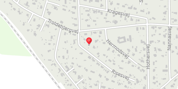 Trafikstøjkort på Risesvej 3, . , 3370 Melby