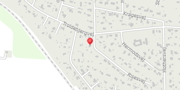 Trafikstøjkort på Risesvej 4, . , 3370 Melby