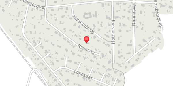 Trafikstøjkort på Risesvej 15, . , 3370 Melby