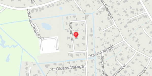 Trafikstøjkort på Enghellen 15, 3230 Græsted