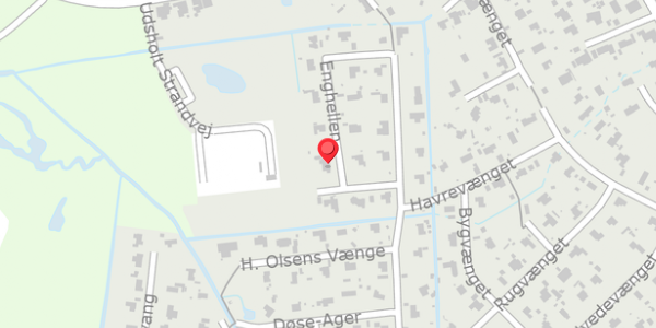 Trafikstøjkort på Enghellen 26, 3230 Græsted