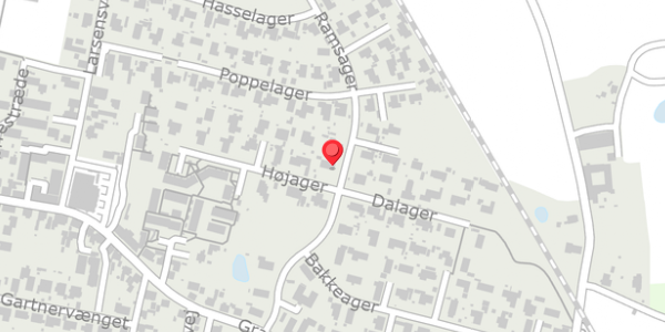 Trafikstøjkort på Ramsager 15, . , 3230 Græsted