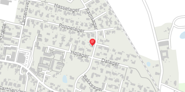 Trafikstøjkort på Ramsager 17, 3230 Græsted