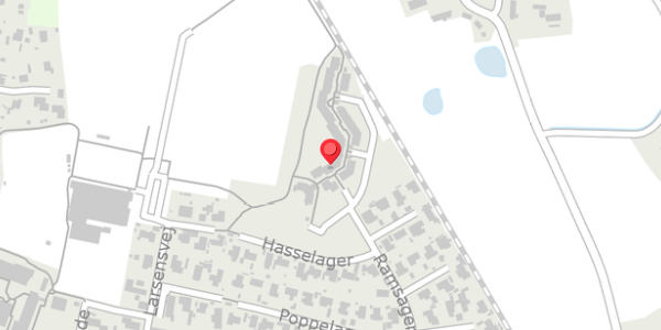 Trafikstøjkort på Ramsager 41, 3230 Græsted