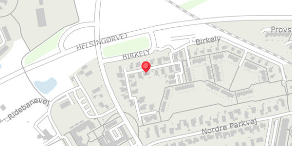 Trafikstøjkort på Birkely 13, . , 3200 Helsinge