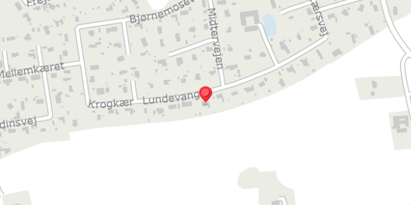 Trafikstøjkort på Lundevangen 21, . , 3210 Vejby