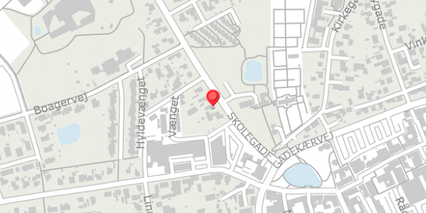 Trafikstøjkort på Skolegade 13, . , 3200 Helsinge