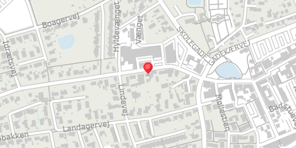 Trafikstøjkort på Vestergade 21, . , 3200 Helsinge