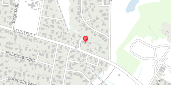 Trafikstøjkort på Sauntevej 61C, 3100 Hornbæk